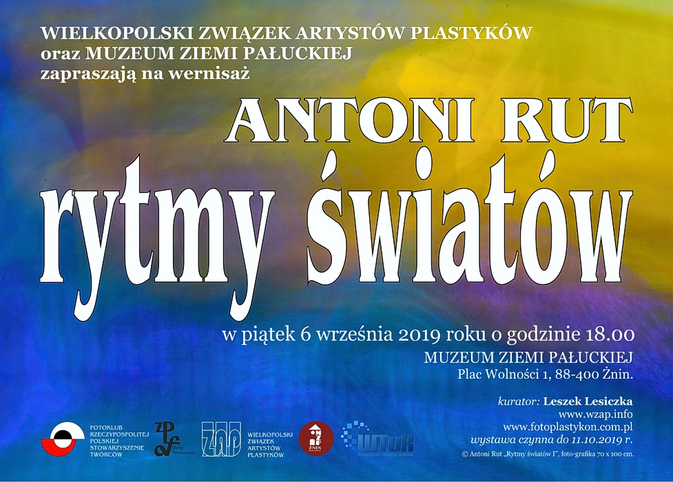 Zaproszenie Antoni Rut Rytmy światów